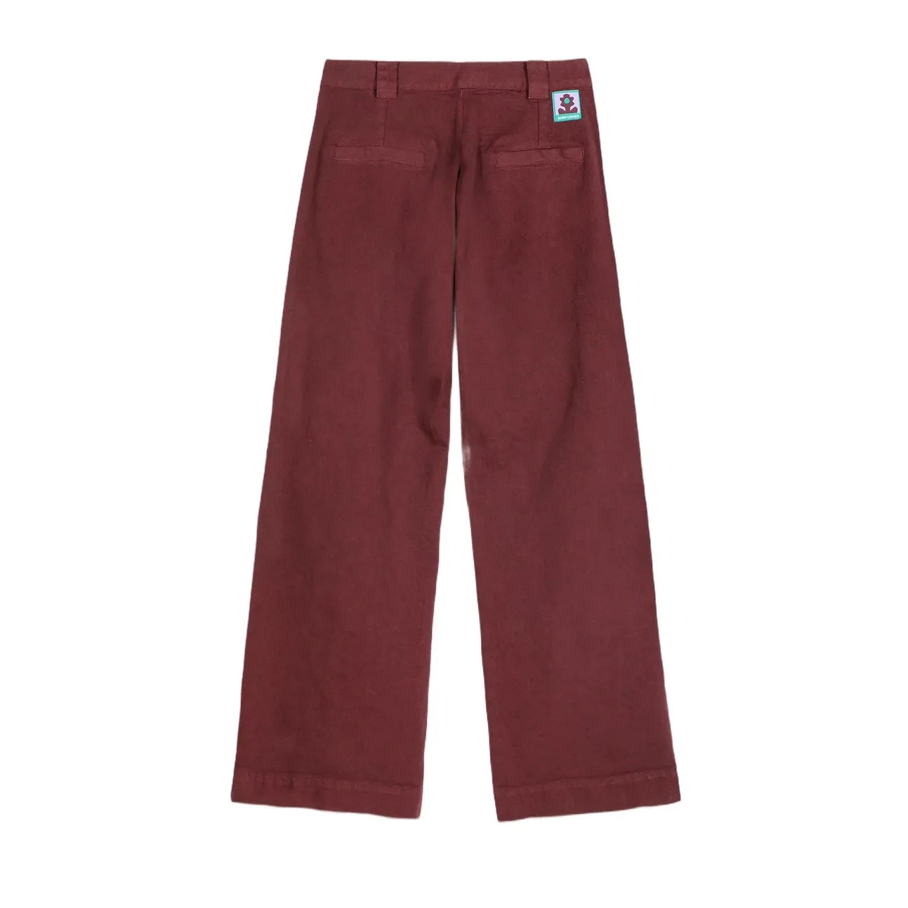 Bobo Choses - Pantalón Ancho de Algodón | Marrón Oscuro