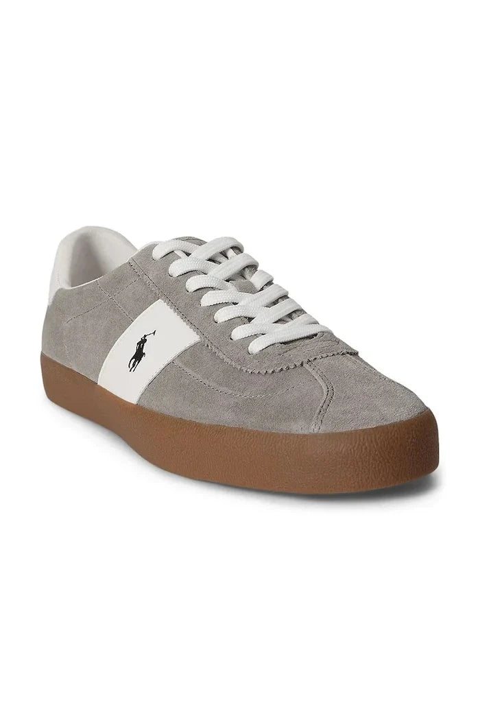 Zapatillas de cuero para hombre Polo Ralph Lauren Court Vlc Pp