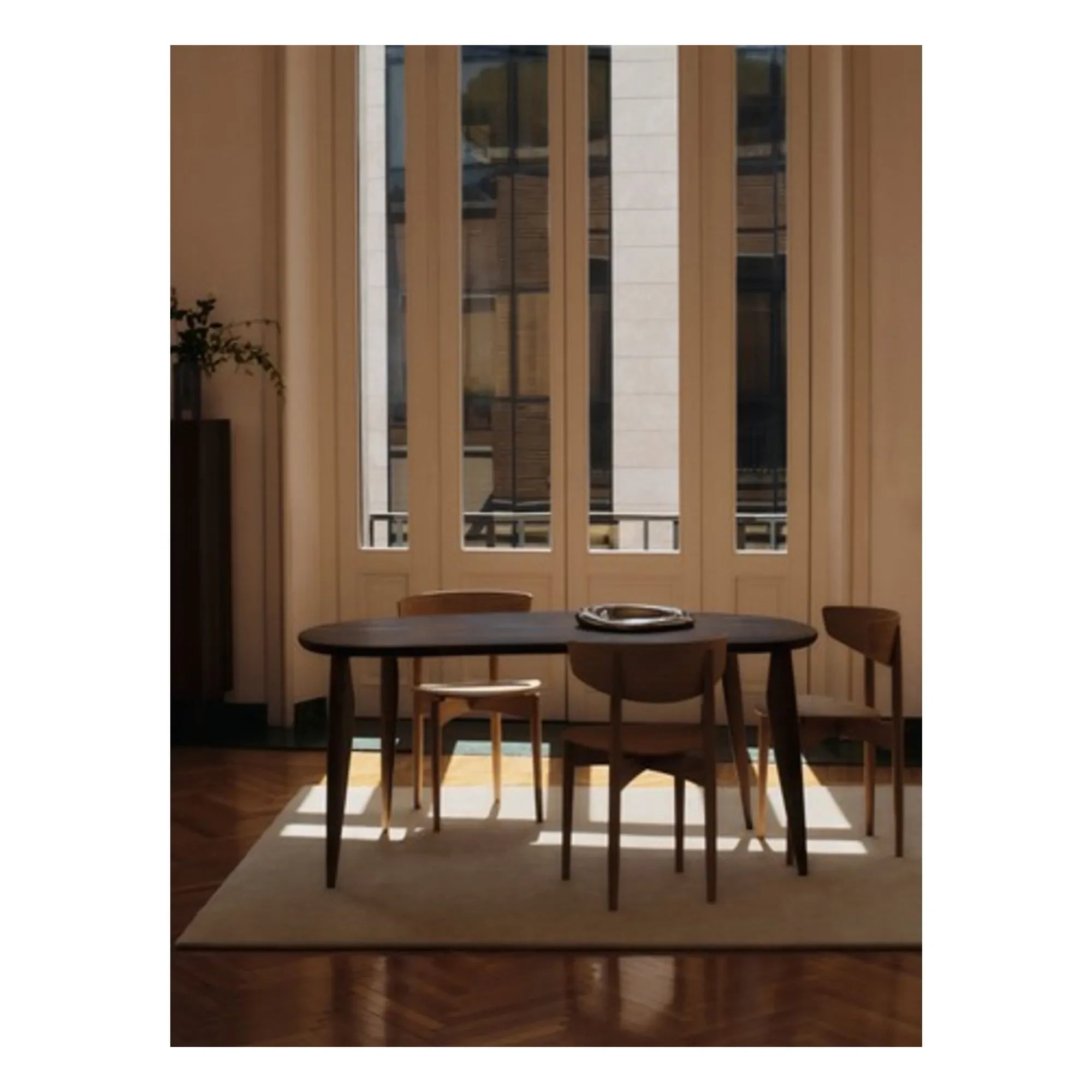 Ferm Living - Bellure merkez parçası | Krom
