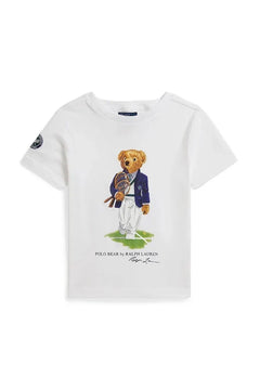 Polo Ralph Lauren camiseta de algodón Wimbledon para niños
