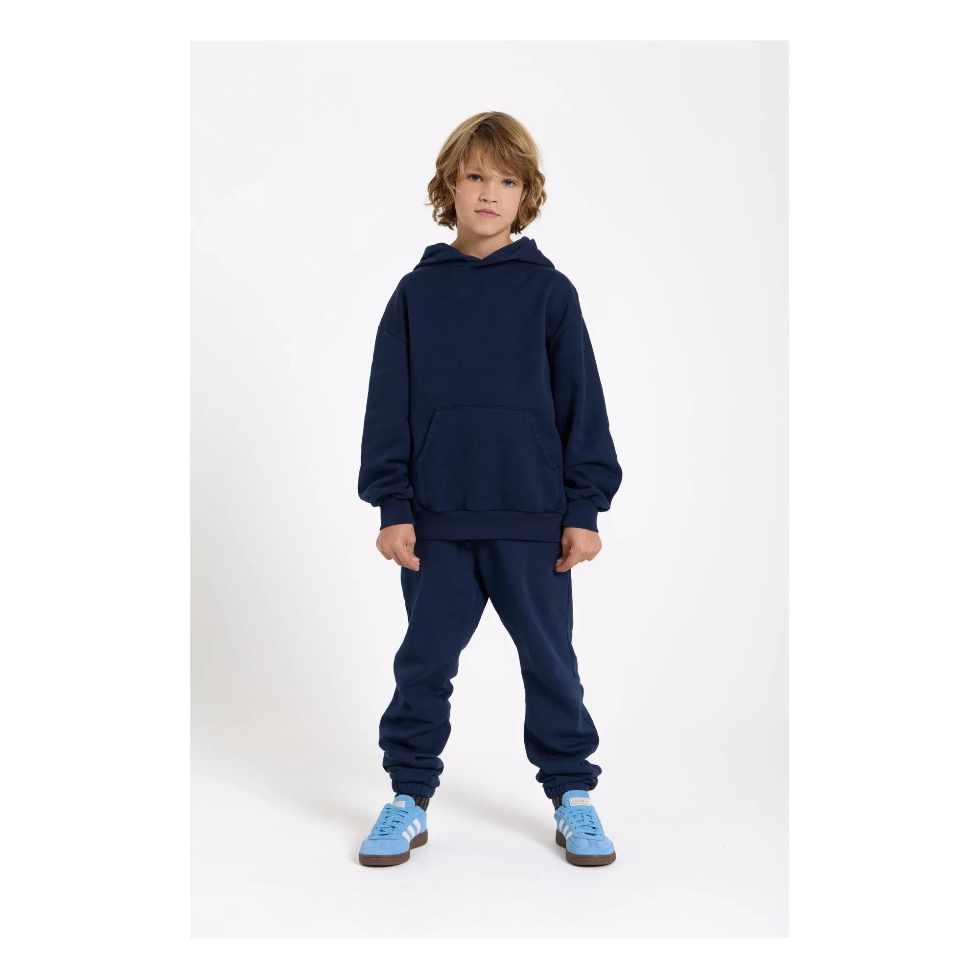 Smallable Kid - Sudadera de algodón orgánico Noa | Azul lavado