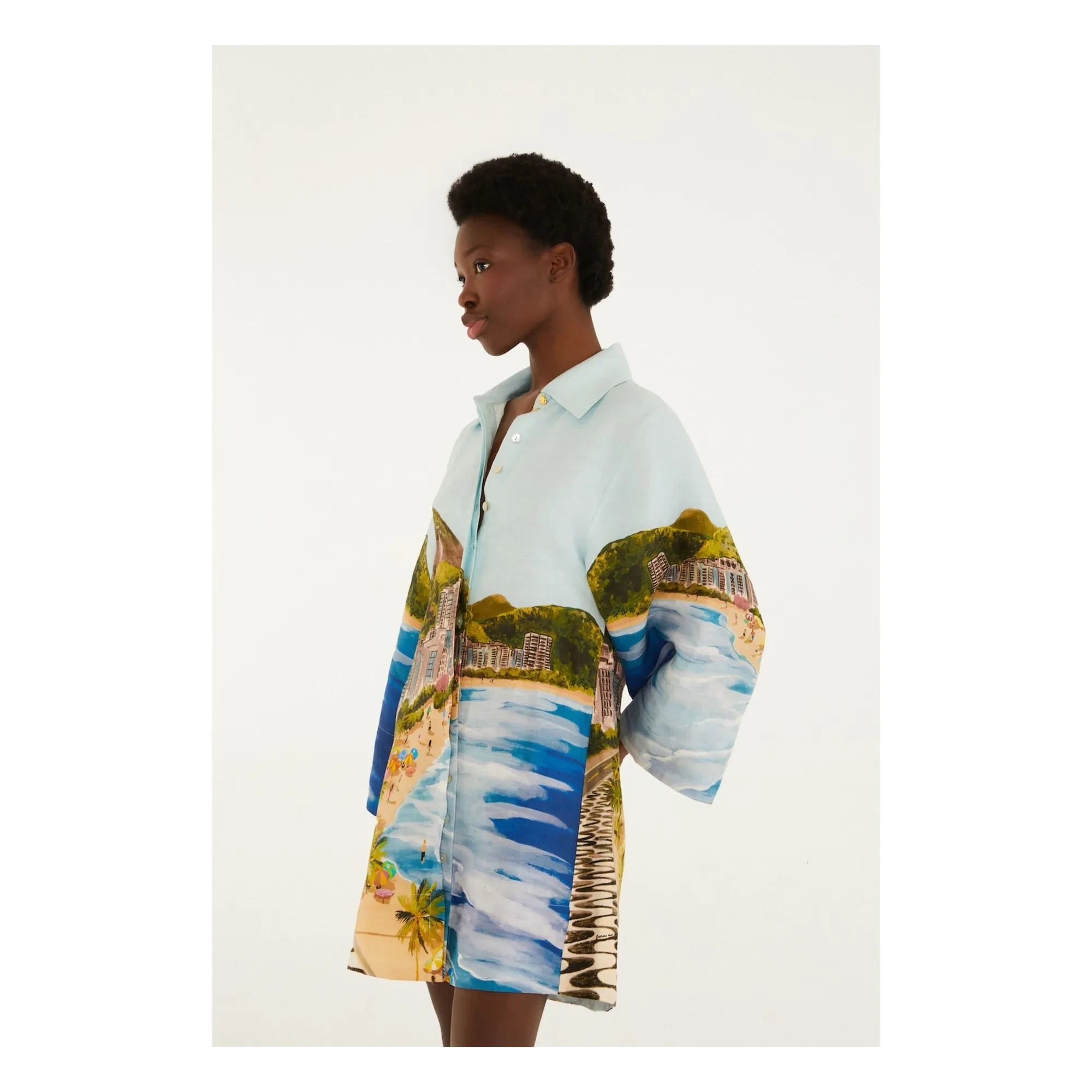 Farm Rio - Kimono Copacabana | Azul