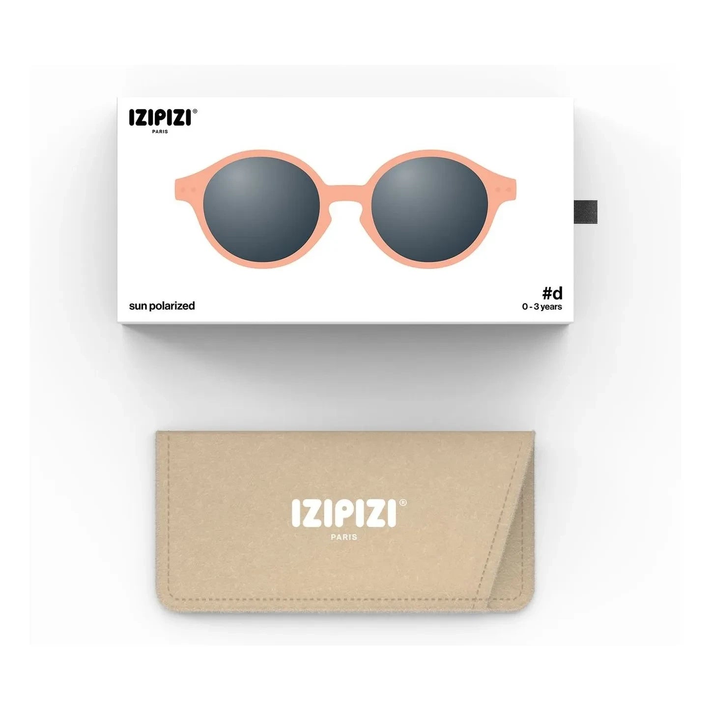 IZIPIZI - Gafas de sol #D Baby | Albaricoque