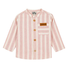 Bonton - Camisa de bebé a rayas | Crema