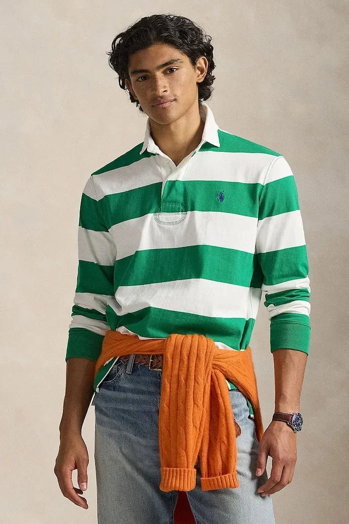 Camiseta de manga larga de algodón para hombre Polo Ralph Lauren