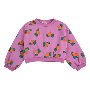 Bobo Choses - Sudadera Corta de Algodón Orgánico Morado