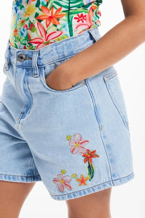 Shorts vaqueros infantiles Desigual