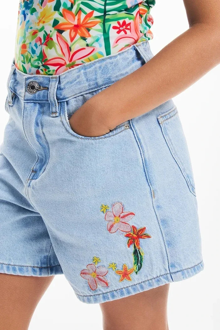 Shorts vaqueros infantiles Desigual