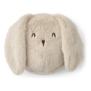 Liewood - Bolso Pequeño Peludo Dorotha Conejo Algodón Orgánico | Gris claro