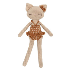 Patti Oslo - Doudou Gato Camille | Marrón