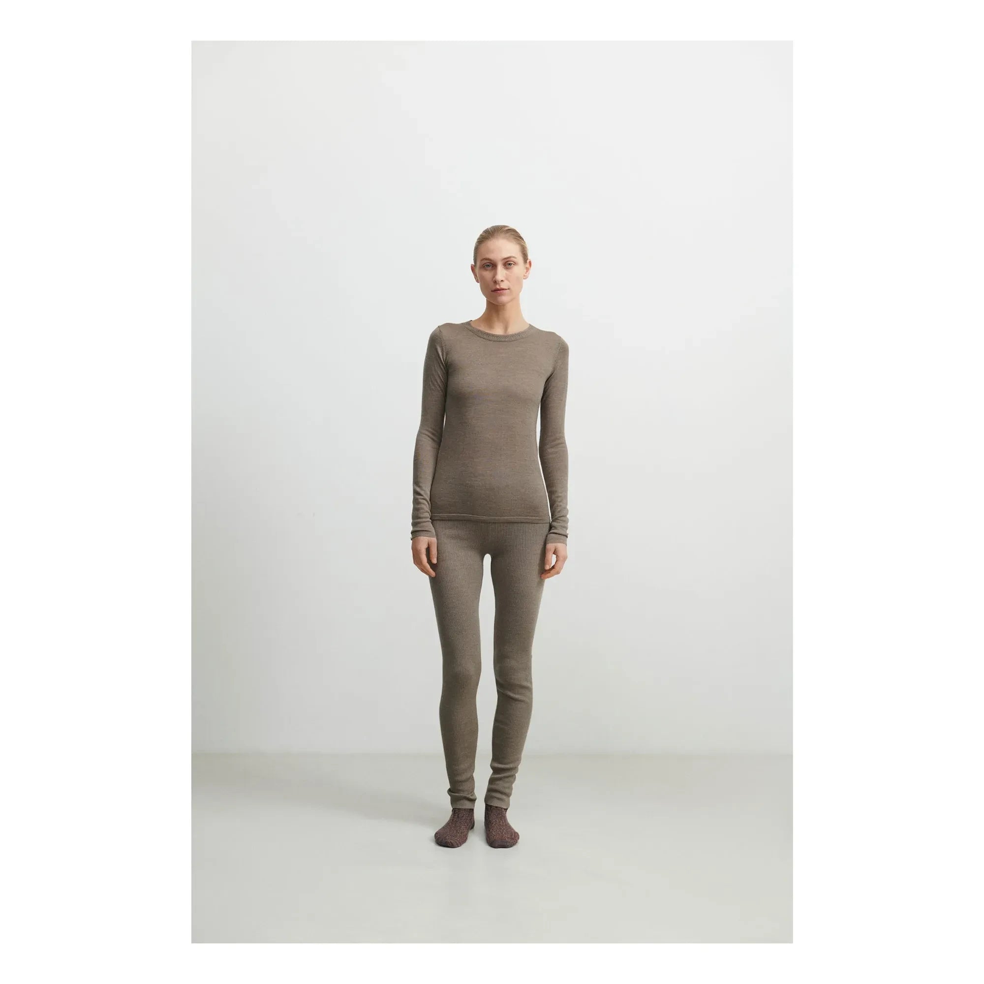FUB - Mallas de lana merina - Colección Mujer | Beige