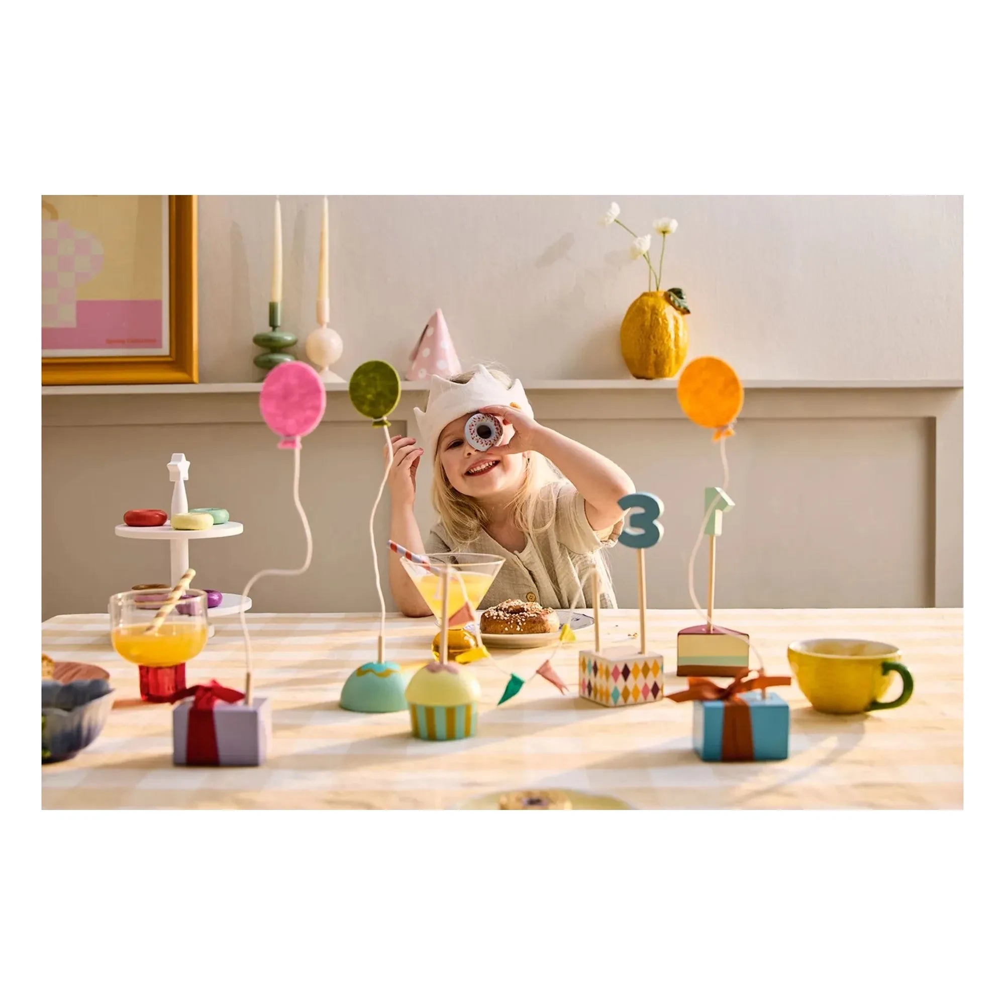 Kid's Concept - Decoraciones de mesa de cumpleaños