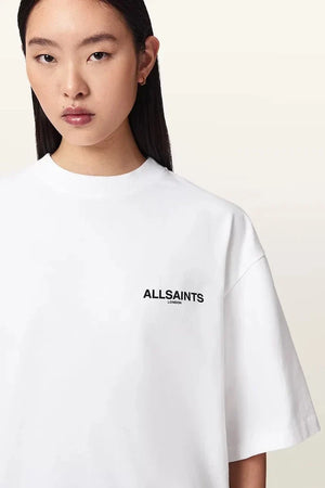 Camiseta oversize de algodón AllSaints HALIS para mujer