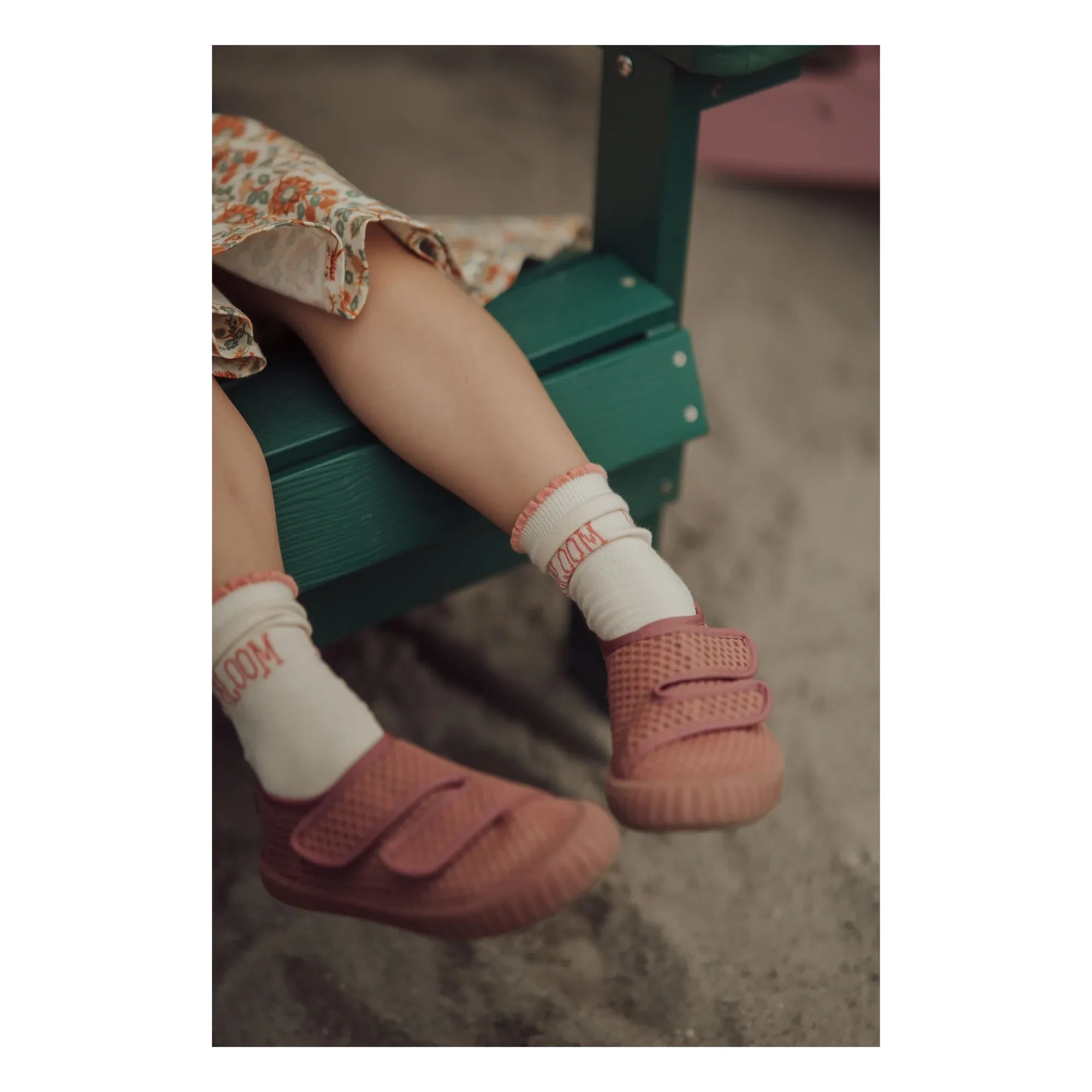 Grech & Co - Zapatillas de Fibra Reciclada Scratch Play | Rosa