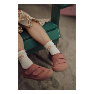 Grech & Co - Zapatillas de Fibra Reciclada Scratch Play | Rosa