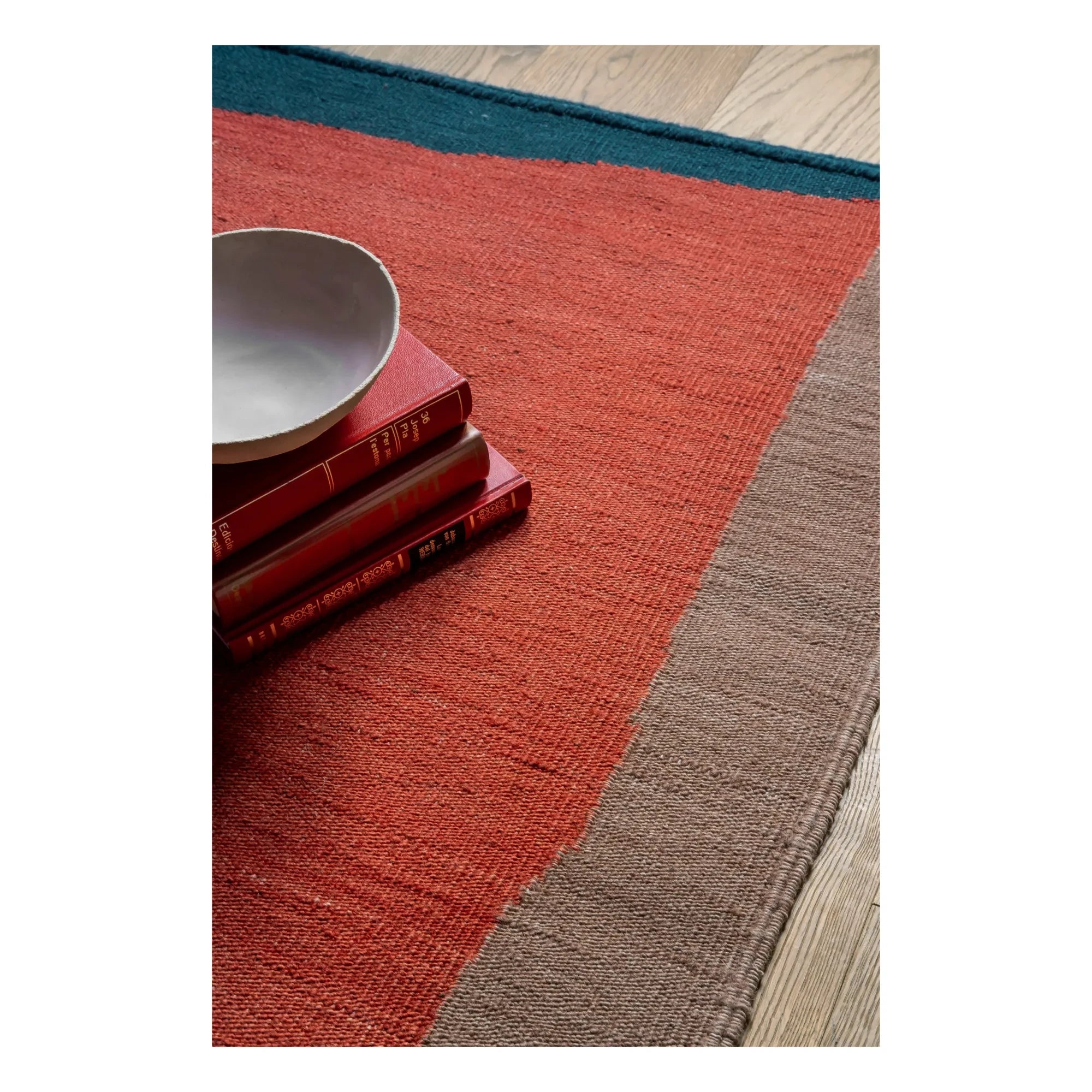 Nanimarquina - Alfombra Kilim Tones | Rojo