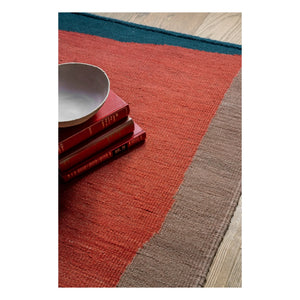 Nanimarquina - Alfombra Kilim Tones | Rojo