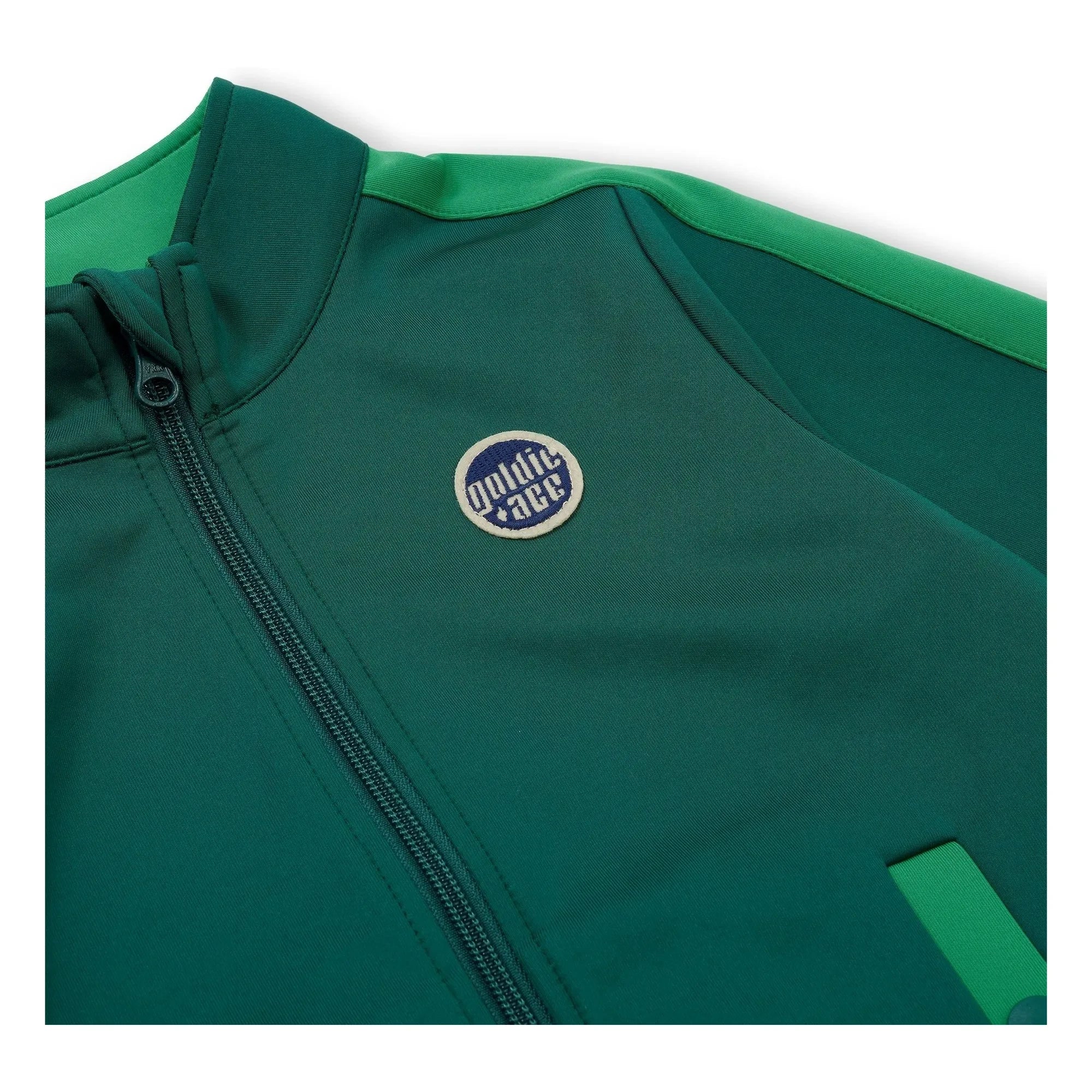 Goldie + Ace - Chaqueta con cremallera Track | Verde