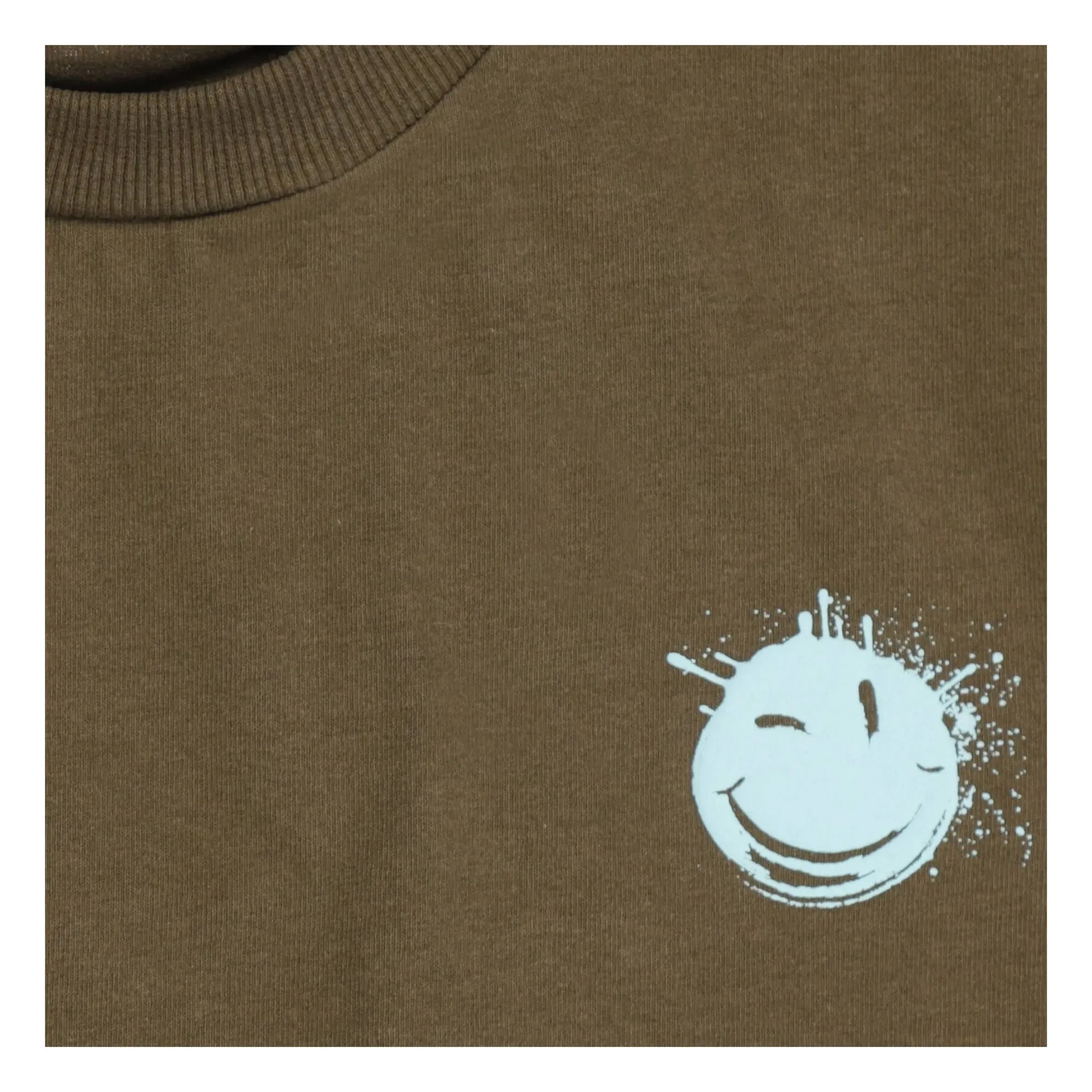 Tumble N'Dry - Camiseta Surface de algodón reciclado | Marrón caqui