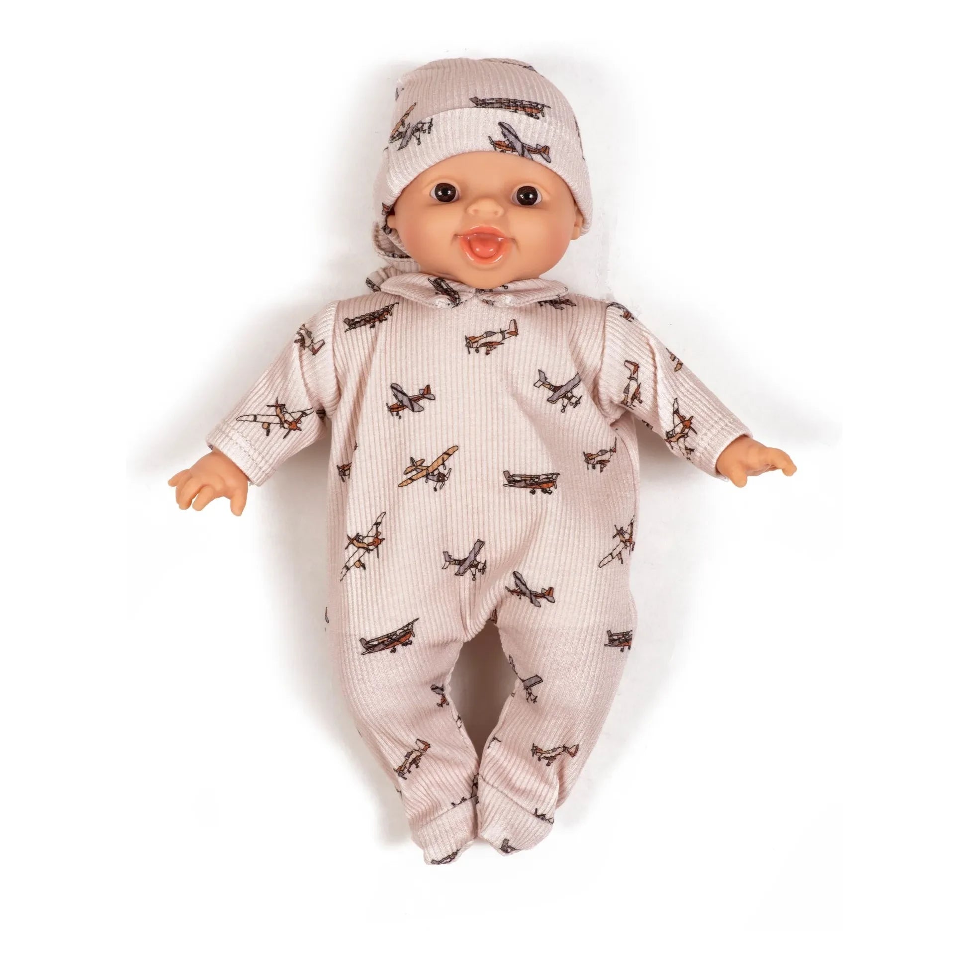 Minikane - Muñecos Léo duerme bien Corentin avioncitos