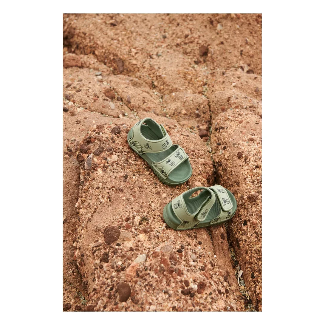 Liewood - Sandalias Blumer | Caqui claro