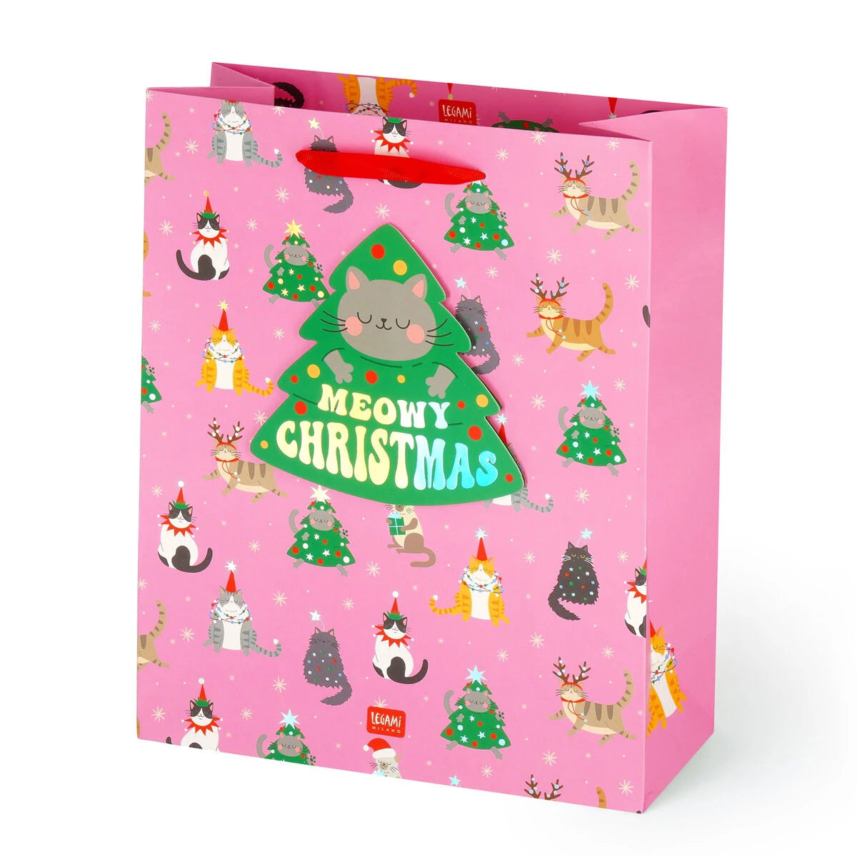 Legami - Kitty Noel Gift Bag - Grande