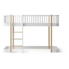 Oliver Furniture - Cama casita de madera Original 90x200 cm | Roble
