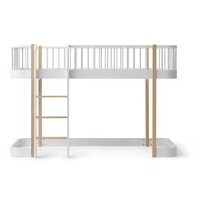 Oliver Furniture - Cama casita de madera Original 90x200 cm | Roble