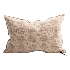 Maison de Vacances - Cojín Jacquard Kilim Vice Versa | Nude