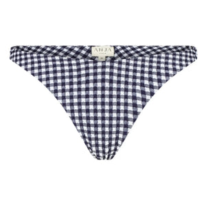 Anja Paris - Parte inferior de bikini Le Canon Vichy | Azul marino