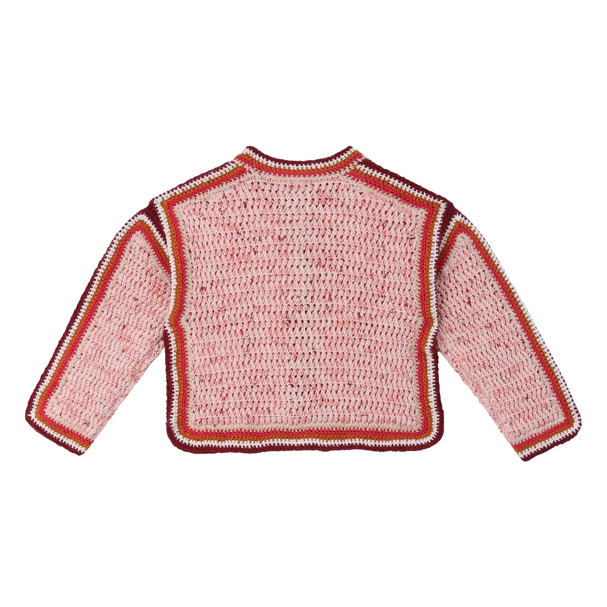 Zimmermann - Chaqueta de ganchillo Patience | Rosa claro