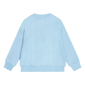 Tumble N'Dry - Sudadera Oversize Vital Citrons de Algodón Orgánico | Azul claro