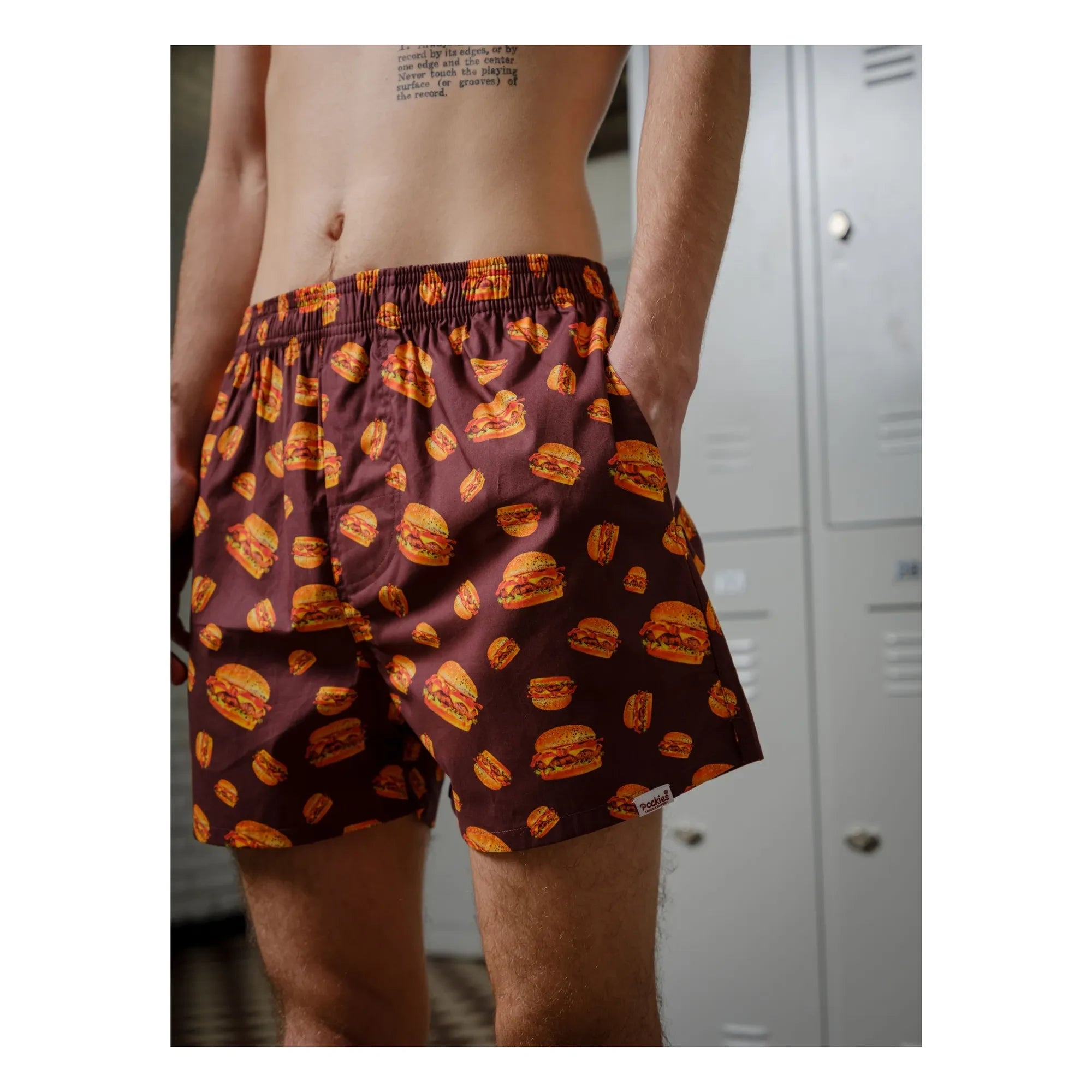 Pockies - Boxers Burger Paquete 2 | Rojo