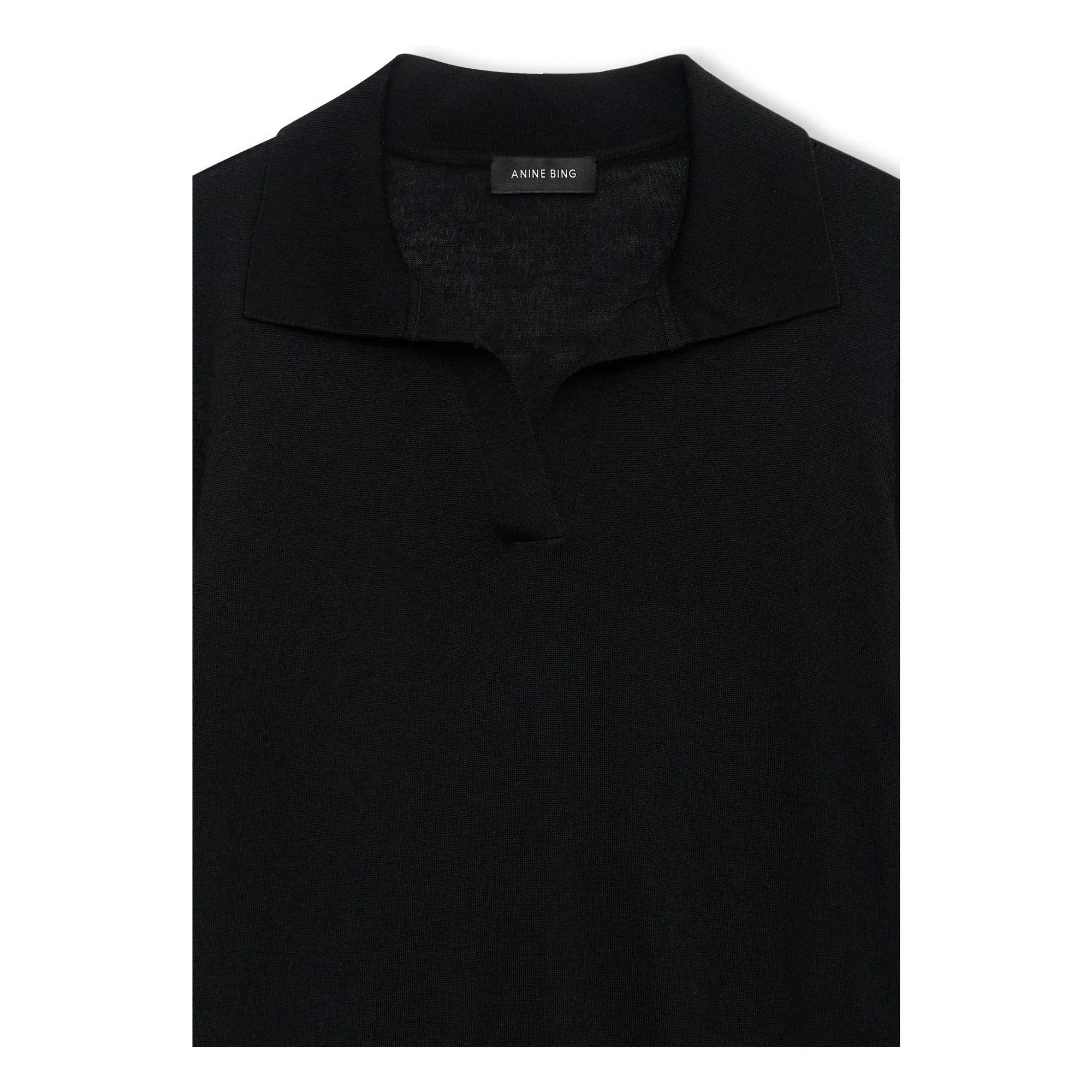 Anine Bing - Polo Moni | Negro