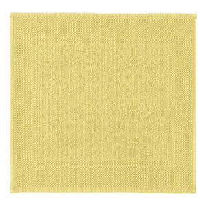 Haomy - Alfombra de baño Kymi | Amarillo Paja