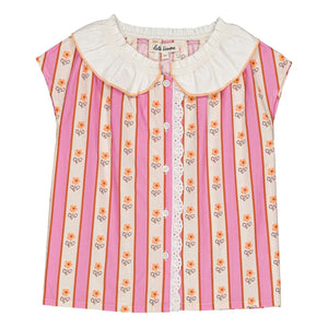 Hello Simone - Blusa de rayas Camille | Rosa