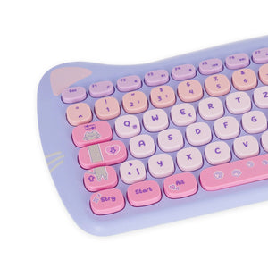 Legami - Conjunto de Ratón y Teclado Inalámbricos - Meow