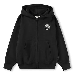 Molo - Sudadera con cremallera Marley Baloncesto | Negro