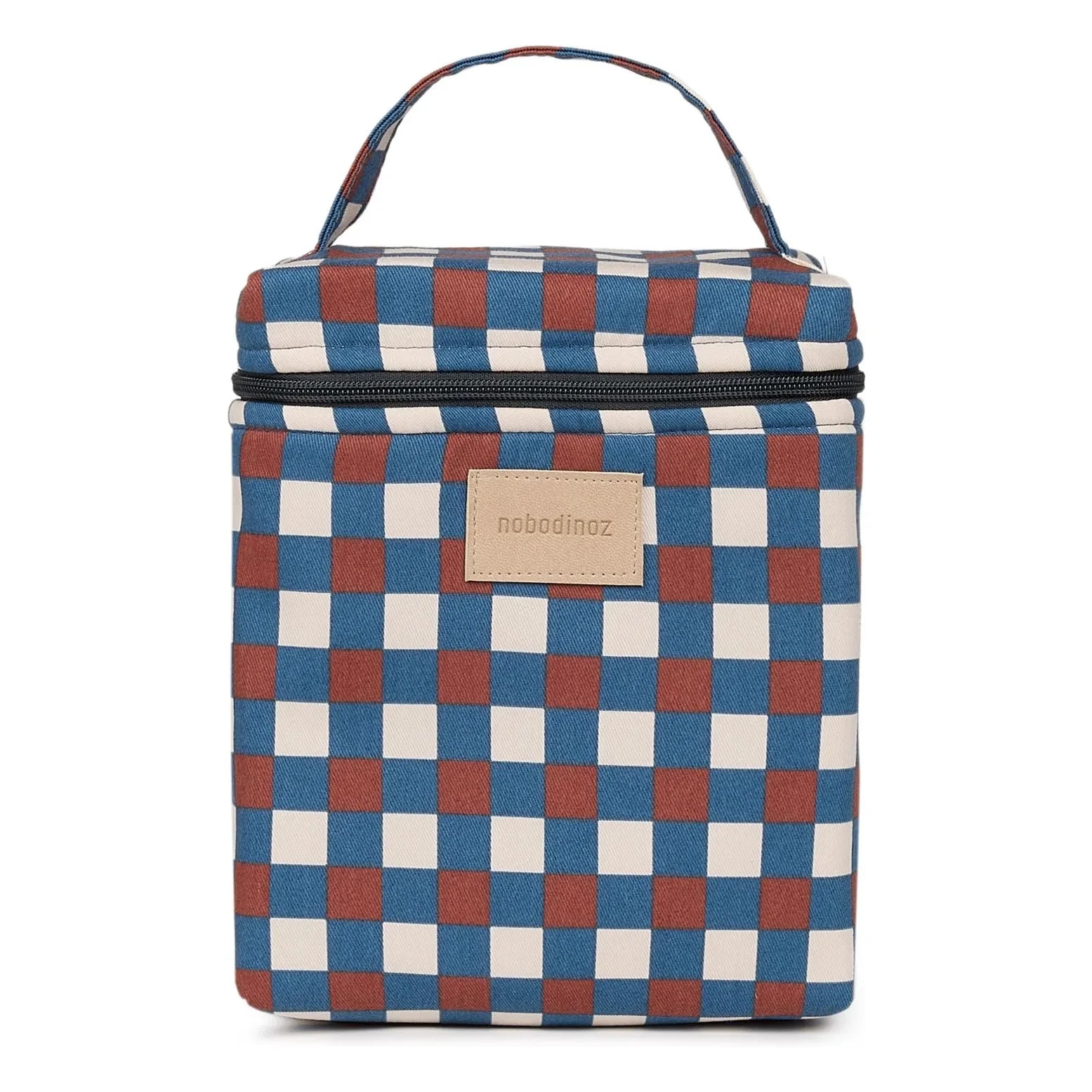 Nobodinoz - Bolsa de almuerzo isotérmica Hyde Park Mosaic | Azul