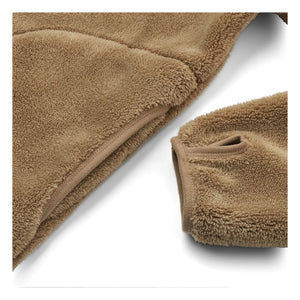 Liewood - Chaqueta Sherpa de Fibra Reciclada Calina - Colección Mujer | Beige