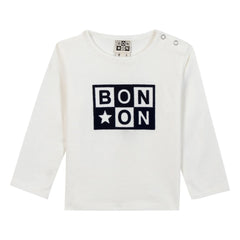 Bonton - Camiseta con logo Cab | Crudo