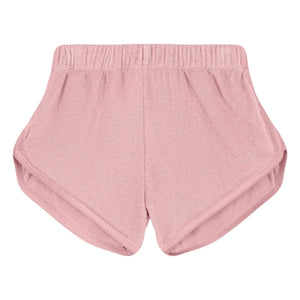 We Are Kids - Juju Shorts de toalla de algodón orgánico | Rosa suave