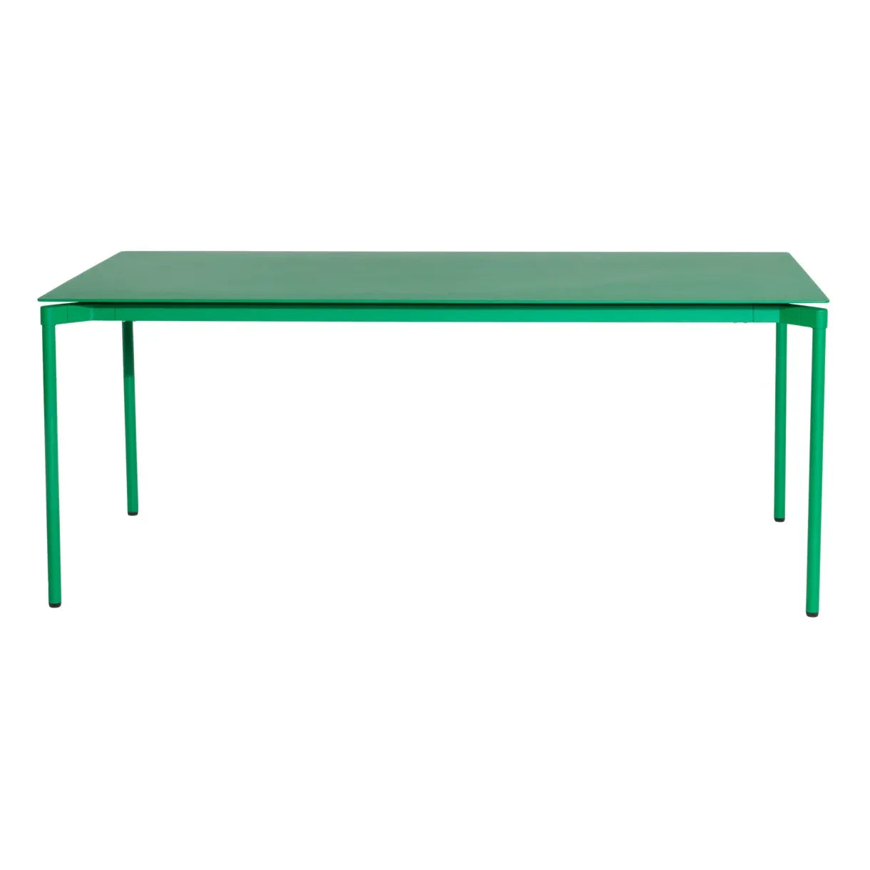 Petite friture - Mesa rectangular Fromme para exterior - 8 personas | Verde menta