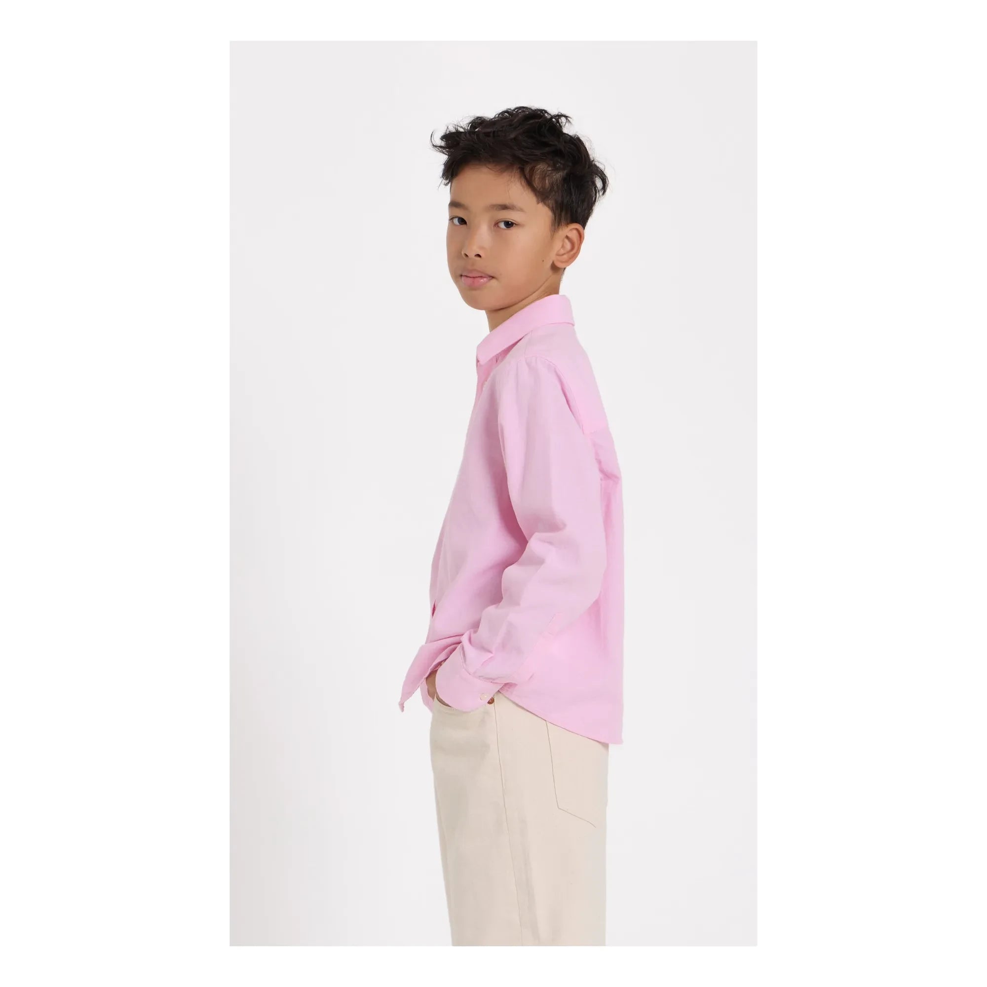 Finger in the nose - Zak Camisa | Rosa pálido