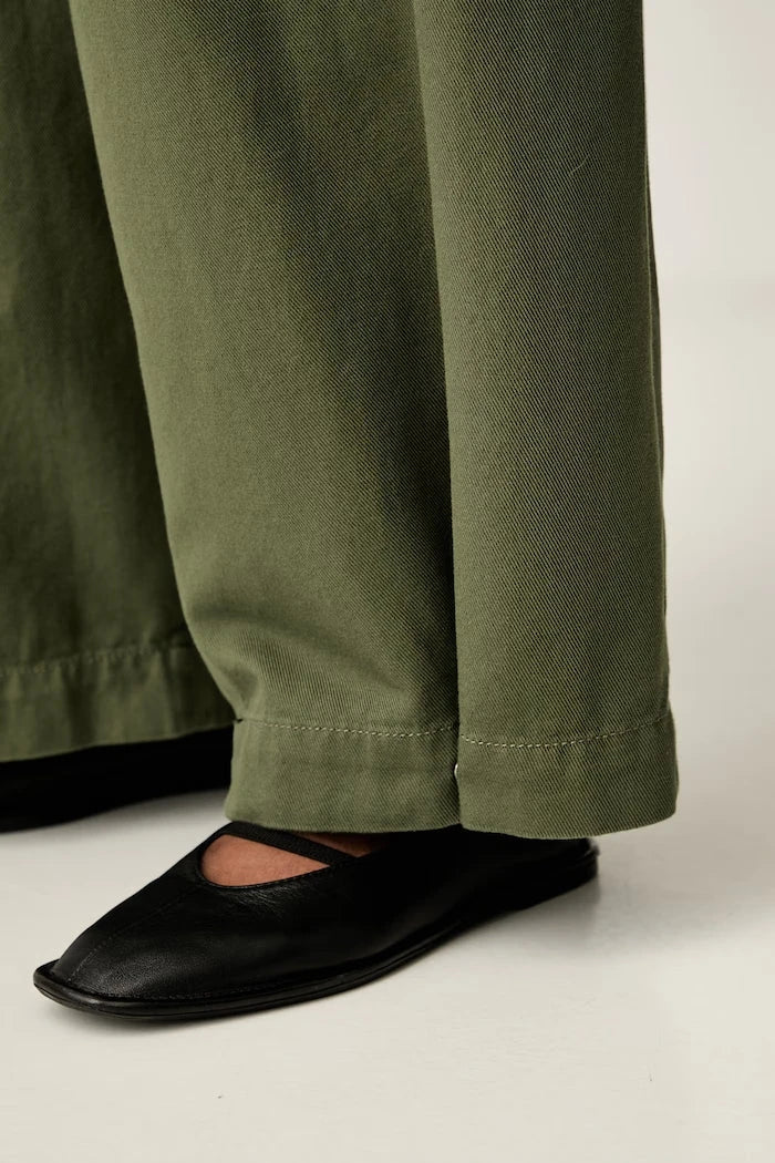 Pantalones de algodón para mujer Weekend Max Mara WKDBACCA