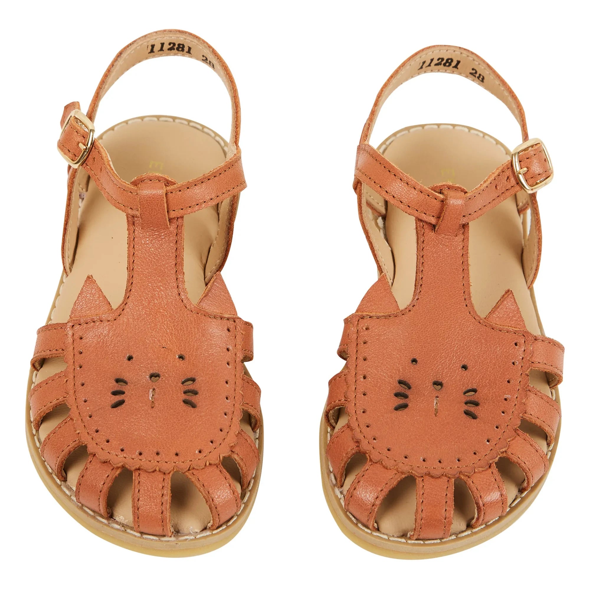 Emile et Ida - Sandalias Mistigri Cat | Camel