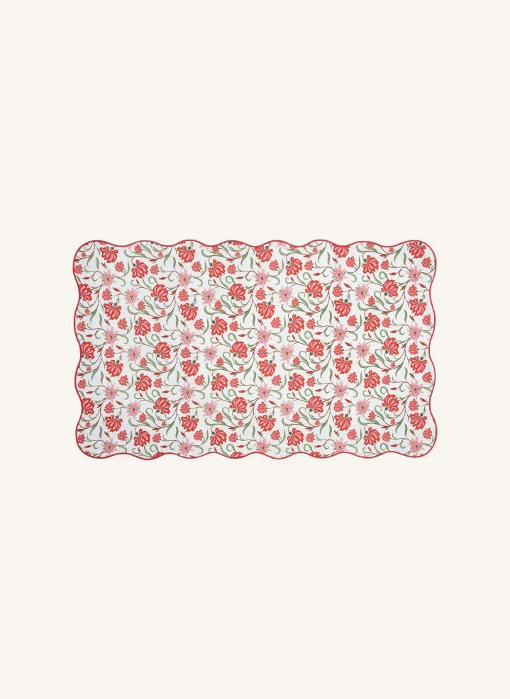 Anna + Nina - Garden Reverie Set de manteles individuales | Rosa