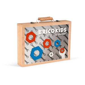 Janod - Caja de herramientas Brico Kids - 9 piezas