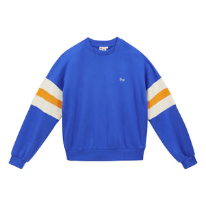 a.p - Sudadera de algodón orgánico | Azul