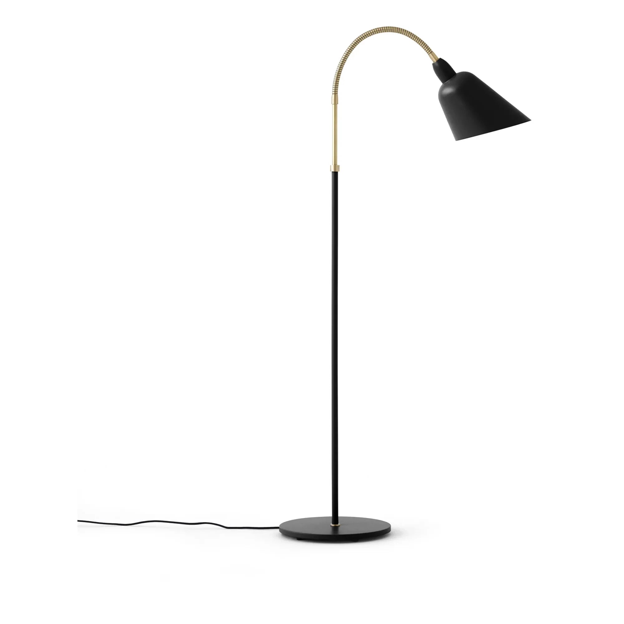 & Tradition - Lámpara de pie Bellevue AJ7, Arne Jacobsen, 1929 | Negro